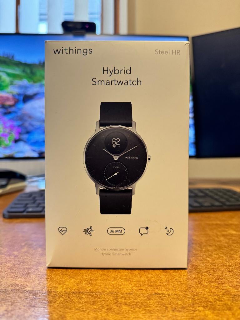 Smartwacht, Ophalen, Withings, Zwart, IOS