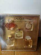 5 parfums miniatures LALIQUE - La Collection - neufs, Collections, Enlèvement ou Envoi, Neuf, Miniature, Plein