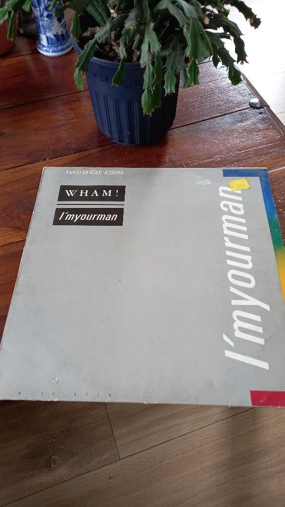 Vinyl (maxi 45t) wham "i'm your man", Cd's en Dvd's, Vinyl | Pop, Ophalen, 1980 - 1989, Gebruikt