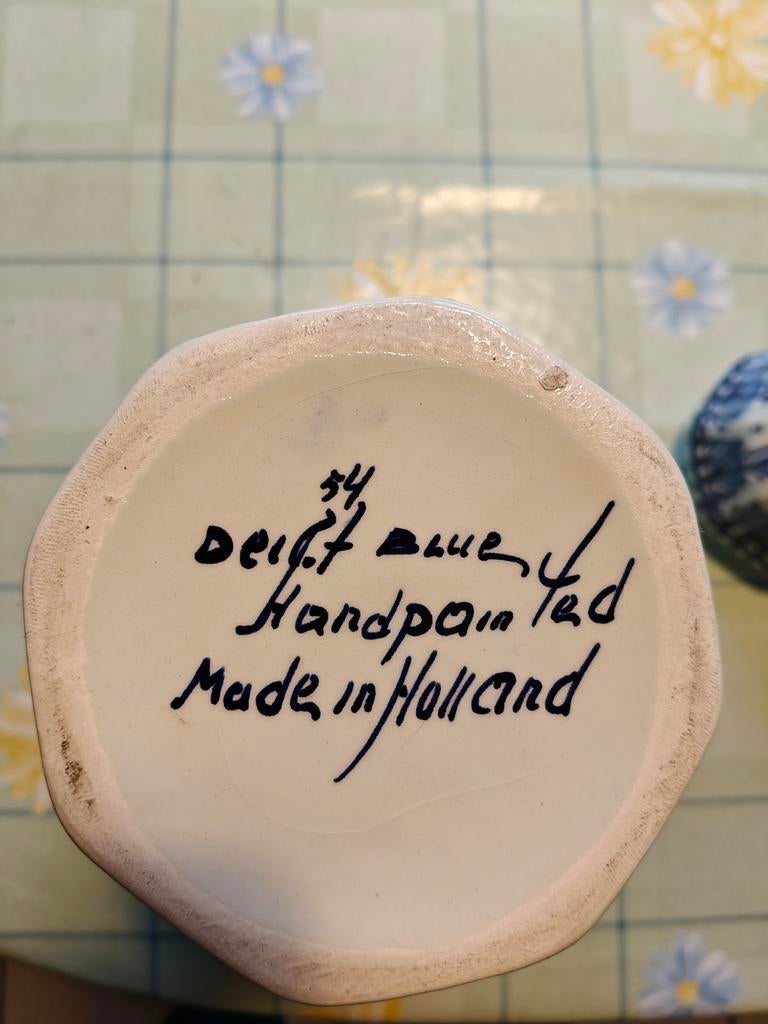 Vaas Blauwe Delft, Antiek en Kunst, Ophalen