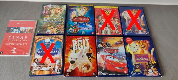 Disney DVD's, Cd's en Dvd's, Dvd's | Tekenfilms en Animatie, Zo goed als nieuw, Tekenfilm, Ophalen