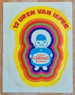 Vintage sticker Glaces Gervais Roomijs 70s autocollant, Ophalen of Verzenden, Zo goed als nieuw, Merk