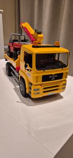 BRUDER takelwagen met jeep, Ophalen