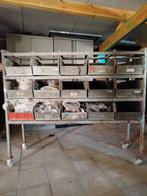 Magazijn bakken op rek, Ophalen, Gebruikt