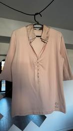 Marc Cain beige top – elegante dames blouse – maat N5 (L), Ophalen of Verzenden, Zo goed als nieuw, Beige