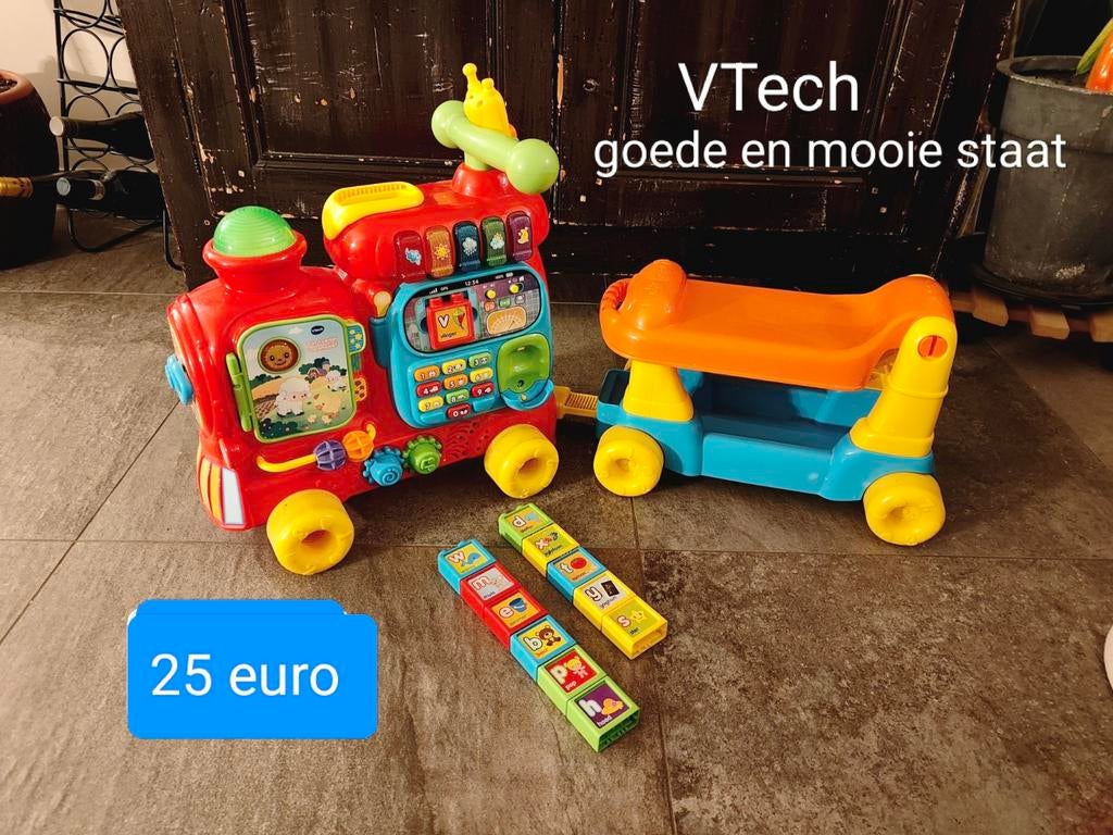 VTech leertrein 1-4 jaar, Ophalen