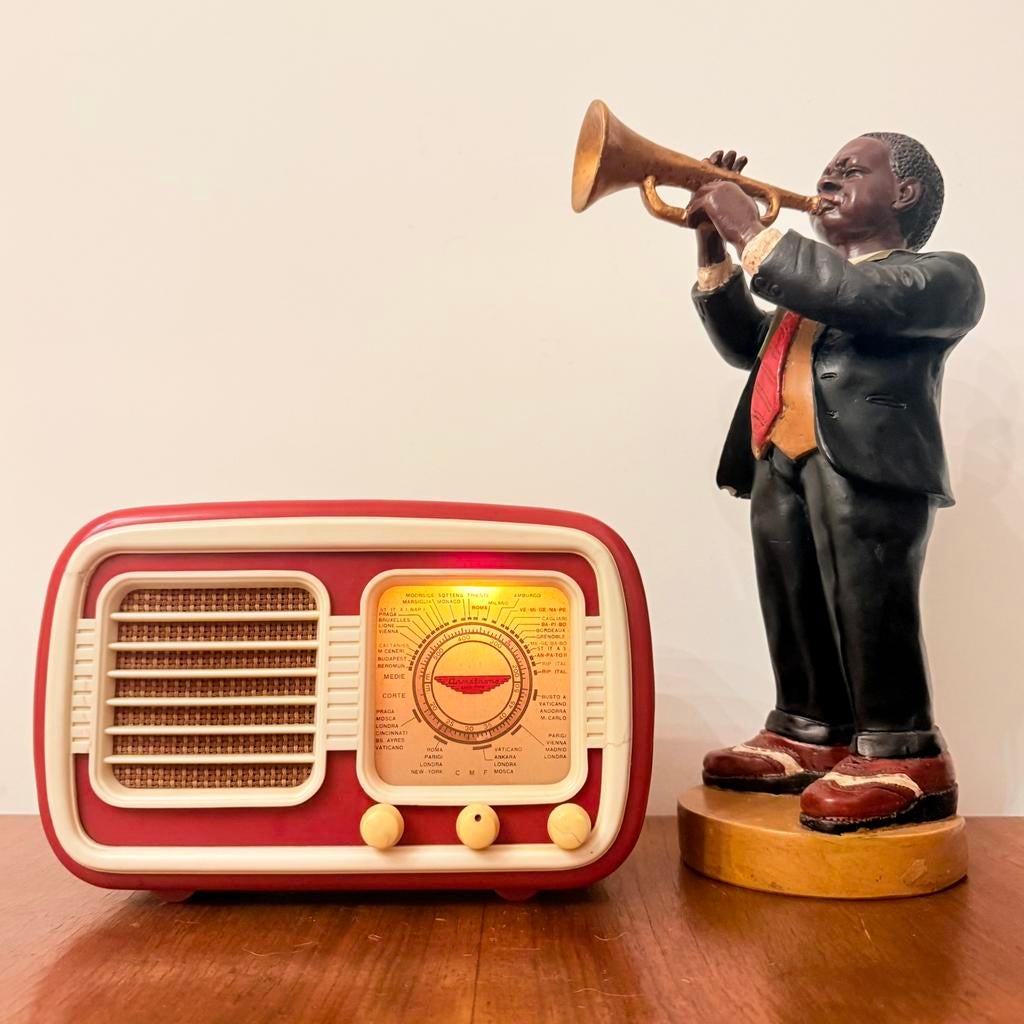 VINTAGE BUIZENRADIO ARMSTRONG BABY TYPE 1950 JAZZ RADIO RARE, Antiek en Kunst, Verzenden