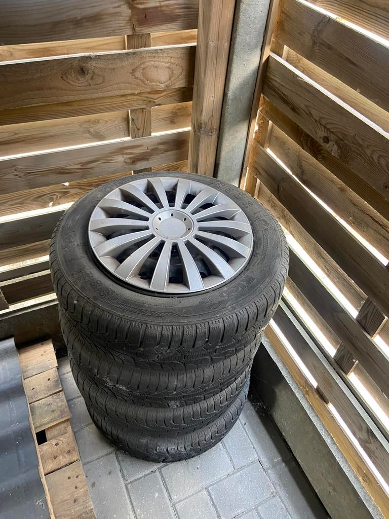 Pneus taules peugeot 207 175-65-14, Enlèvement, Comme neuf