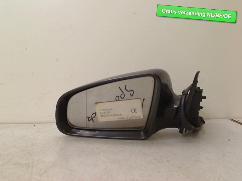 SPIEGEL LINKS 2008 Audi A3 Sportback (8PA) (01-2004/03-2013), Auto-onderdelen, Spiegels, Audi, Gebruikt