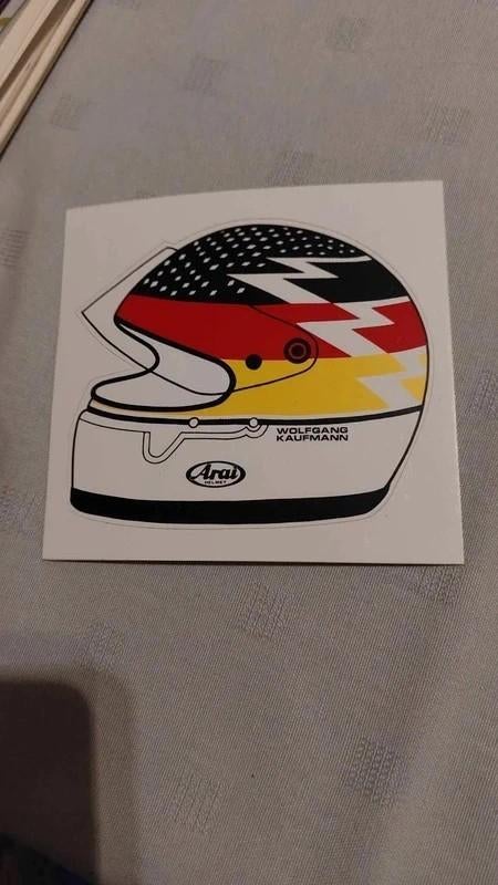 sticker / Wolfgang Kaufmann / Tourenwagen / Autosport, Collections, Enlèvement ou Envoi, Sport