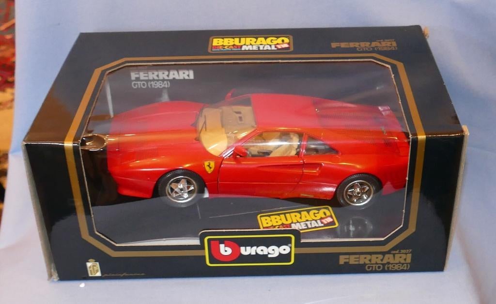 Stockverkoop Bburago 1/18 : Ferrari GTO, Hobby en Vrije tijd, Modelauto's | 1:18, Nieuw, Auto, Burago, Verzenden