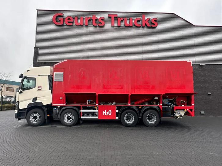 Renault C460 8X4 MC MACHINE CHAPE/EPS/MORTEL/CEMENT/SCREED, Autos, Camions, Renault, Diesel, Euro 6, Automatique, Blanc, TVA déductible