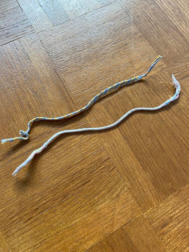 Bracelets tissus, Bijoux, Sacs & Beauté, Bracelets, Enlèvement ou Envoi, Comme neuf, Autres matériaux