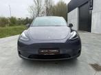 Tesla Model Y DUAL/LONGRANGE/BELG/1EIGENAAR/8J GARANTIE BATT, Auto's, Tesla, Zwart, Leder, SUV of Terreinwagen, Zilver of Grijs