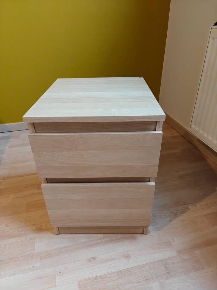 Nachtkastje Malm Ikea, Huis en Inrichting, Ophalen, Gebruikt, Minder dan 45 cm, Minder dan 55 cm