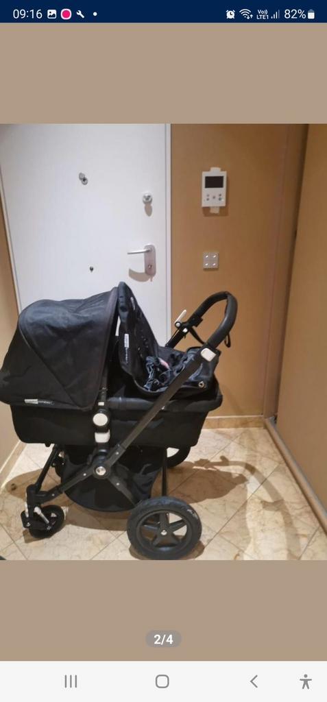 Bugaboo all black édition, Enfants & Bébés, Poussettes & Combinaisons, Comme neuf, Poussette, Bugaboo, Avec nacelle, Enlèvement ou Envoi