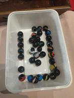 Lot de marbres tourbillonnants classiques — base foncée avec, Enlèvement ou Envoi