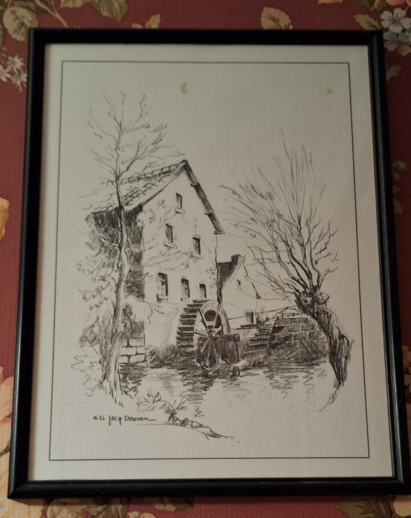 Litho Jacq Douven, Ophalen