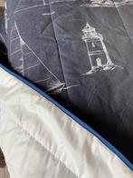 Couvre-lit avec rideaux assortis de chez Heytens, Enlèvement, Comme neuf, Bleu, Marine