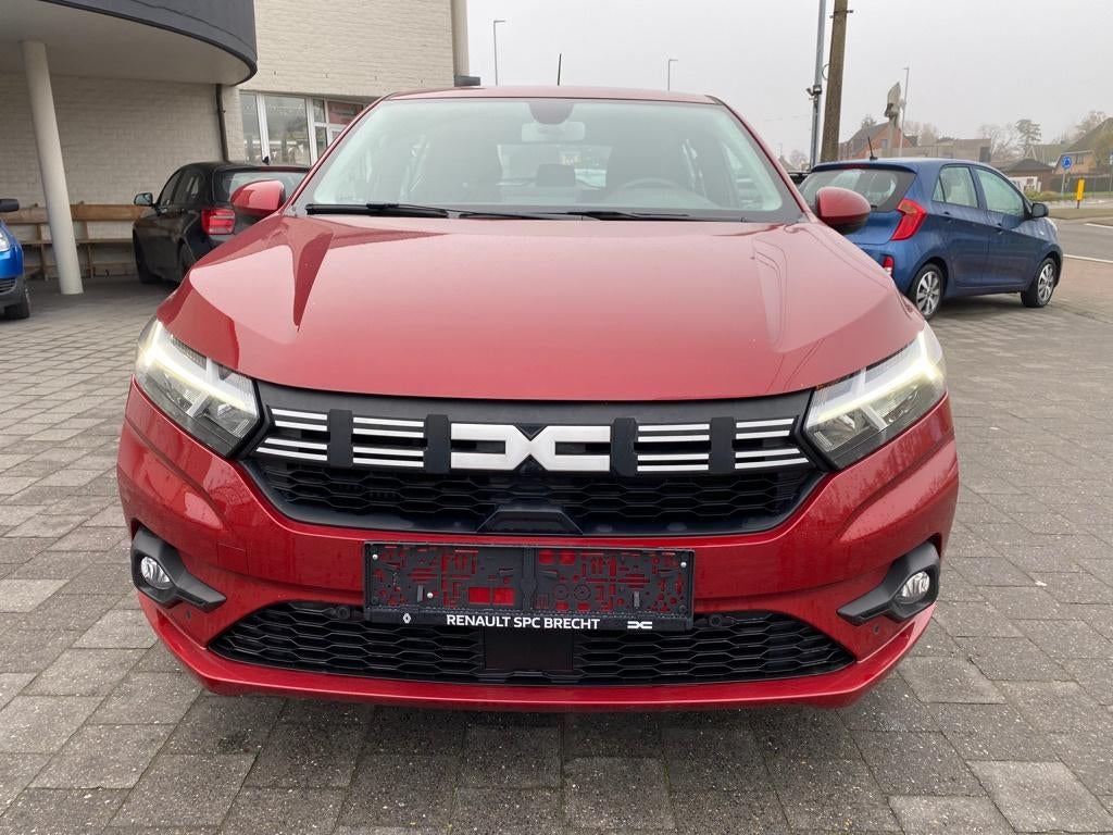 Dacia Sandero 1.0 TCE essence, Autos, Dacia, Rouge, Capteur de stationnement, Achat, Euro 6