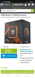 Carte mère Ryzen 9 7900x + MSI Mag, Informatique & Logiciels, Enlèvement