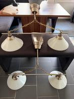 Ikea hanglampen glas met chrome metaal., Enlèvement, Utilisé, Verre