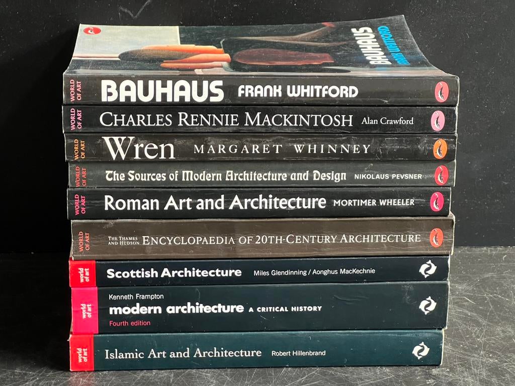 9x World of Art, Thames&Hudson; architectuur, Ophalen, Zo goed als nieuw