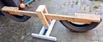 Balançoire duo en bois, Enlèvement, Utilisé, Balançoire