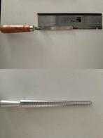 Houtzaag en ringmaat meter, Ophalen