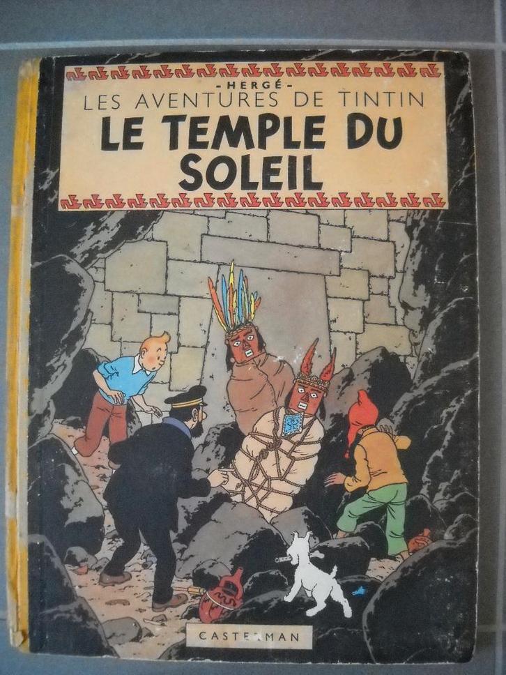 TINTIN - Le temple du soleil - B3 - 1949 - Prix en baisse, Livres, BD, Utilisé, Envoi
