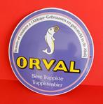 Plaque émaillée Orval trappiste bière, Enlèvement ou Envoi, Comme neuf, Panneau publicitaire