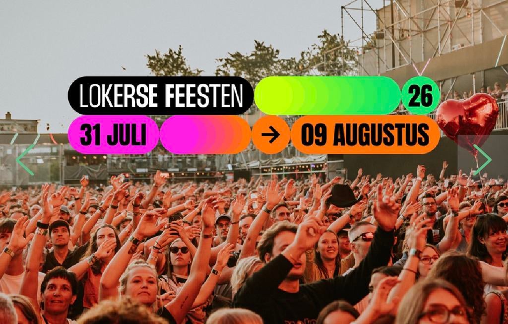 Billet journalier Lokerse Feesten 2026 31/07 - 09/08, Tickets & Billets
