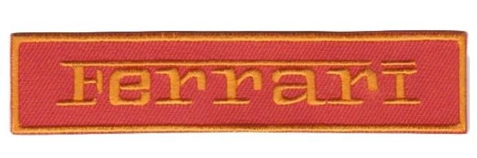 Ferrari stoffen opstrijk patch embleem #7, Verzenden, Nieuw
