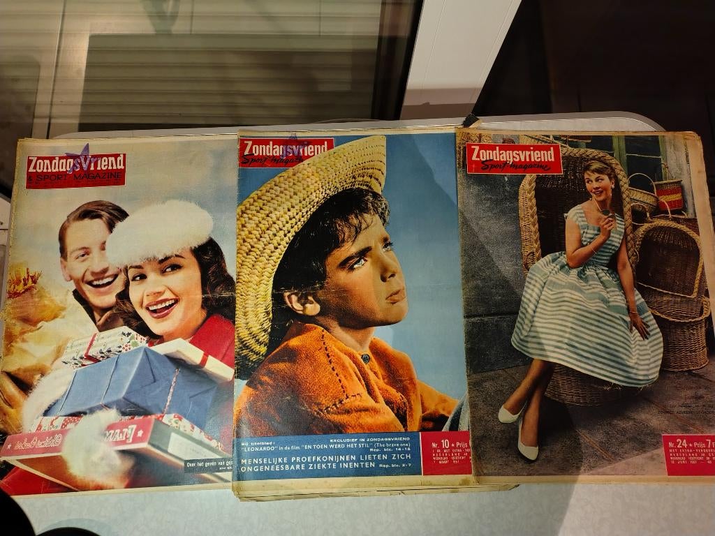 Zondagsvriend 1956 en 1957, Ophalen, Gelezen, Overige typen