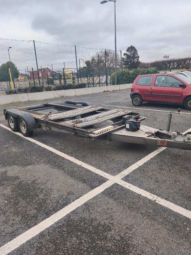 remorque porte voiture, Autos : Divers, Remorques, Utilisé, Enlèvement
