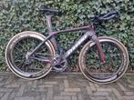 Tijdrit/Triathlon fiets maat s STEVENS met powermeter, Fietsen en Brommers, 28 inch, Gebruikt, Carbon, 49 tot 53 cm