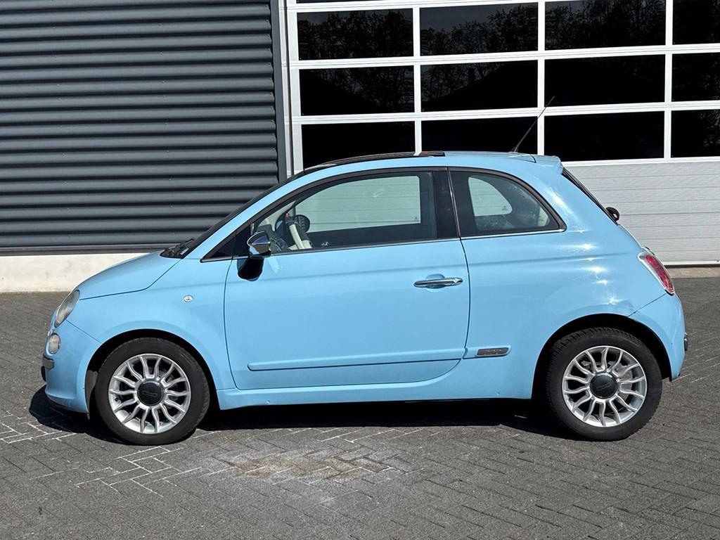 Fiat 500 0.9 TwinAir Lounge, airco, zonnedak, nieuwe APK, Euro 5, Entreprise, 905 kg, 95 g/km