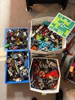 4 bacs de lego remplis de modèles disparates, Enlèvement, Utilisé, Briques en vrac, Lego