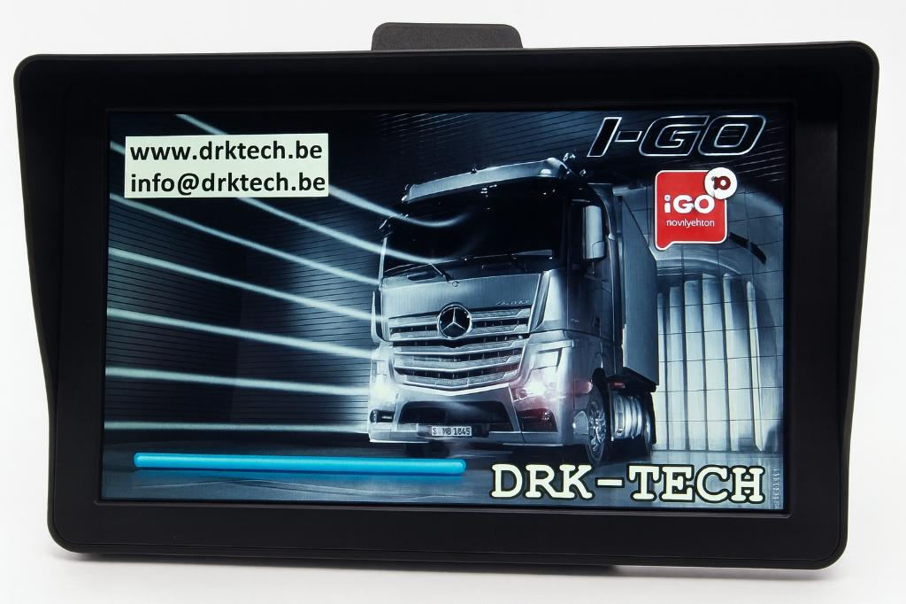 7" Vrachtwagen, Camper, Auto GPS Navigatie Nieuwste EU Maps, Auto diversen, Info@drktech.be, Oosterwennel 35 Genk, Nieuw, Ophalen of Verzenden