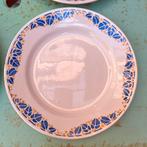4 assiettes plates vintage - HBCM France - service Colette, Enlèvement ou Envoi