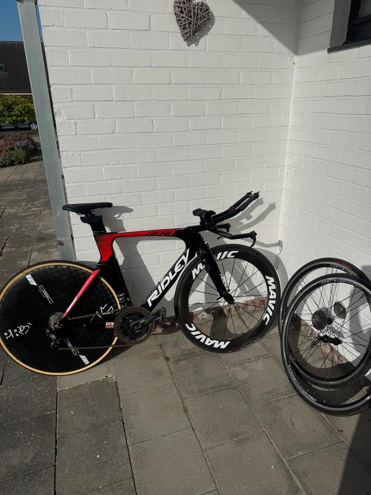 Ridley dean tijdritfiets, Fietsen en Brommers, Fietsen | Racefietsen, Zo goed als nieuw, Ophalen