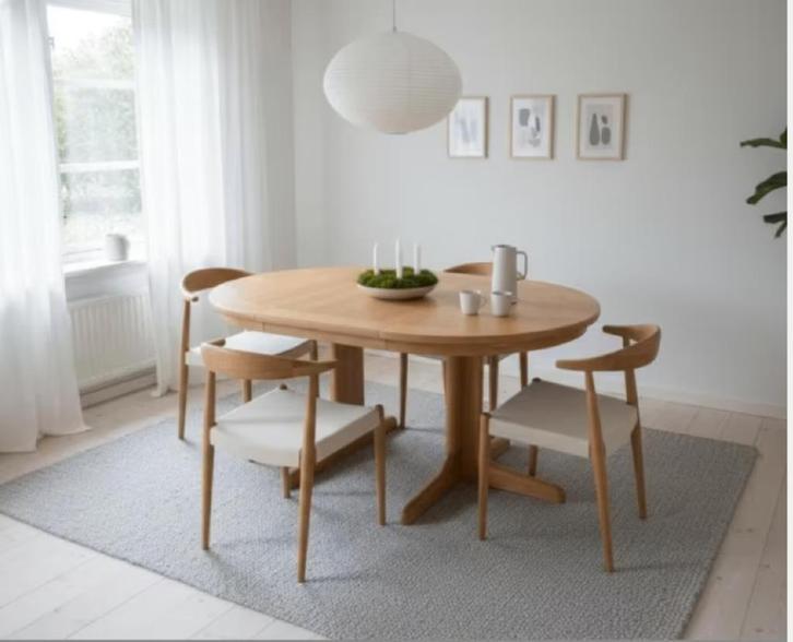 vintage EETTAFEL vadenberghe pauvers, Huis en Inrichting, Tafels | Eettafels, Gebruikt, Ophalen