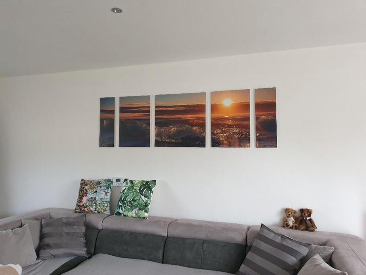 Wand foto, Maison & Meubles, Accessoires pour la Maison | Peintures, Dessins & Photos, Comme neuf, 50 à 75 cm, 125 cm ou plus