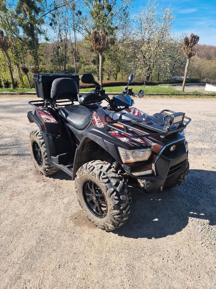 Quad Kymco MXU 550 EXI, Motoren, Quads en Trikes, 12 t/m 35 kW, Ophalen