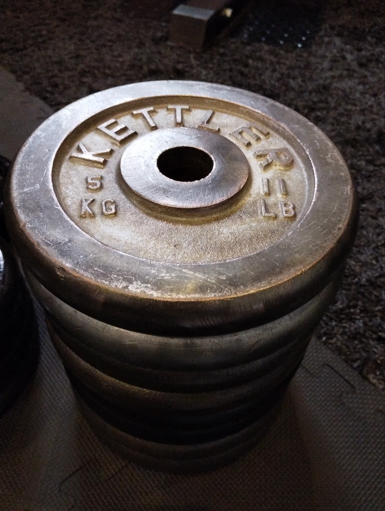 Poids kettler Sven 31mm, Sports & Fitness, Enlèvement