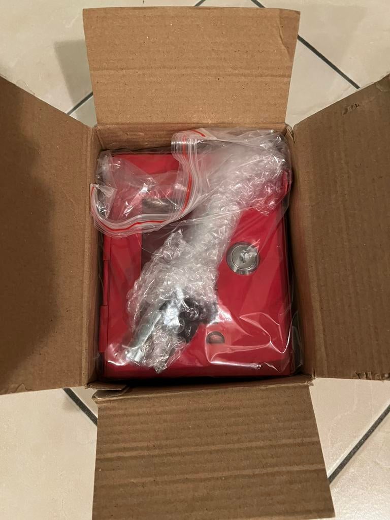 Noodsleutelkastje Inclusief slagpen nieuw, Ophalen, Nieuw