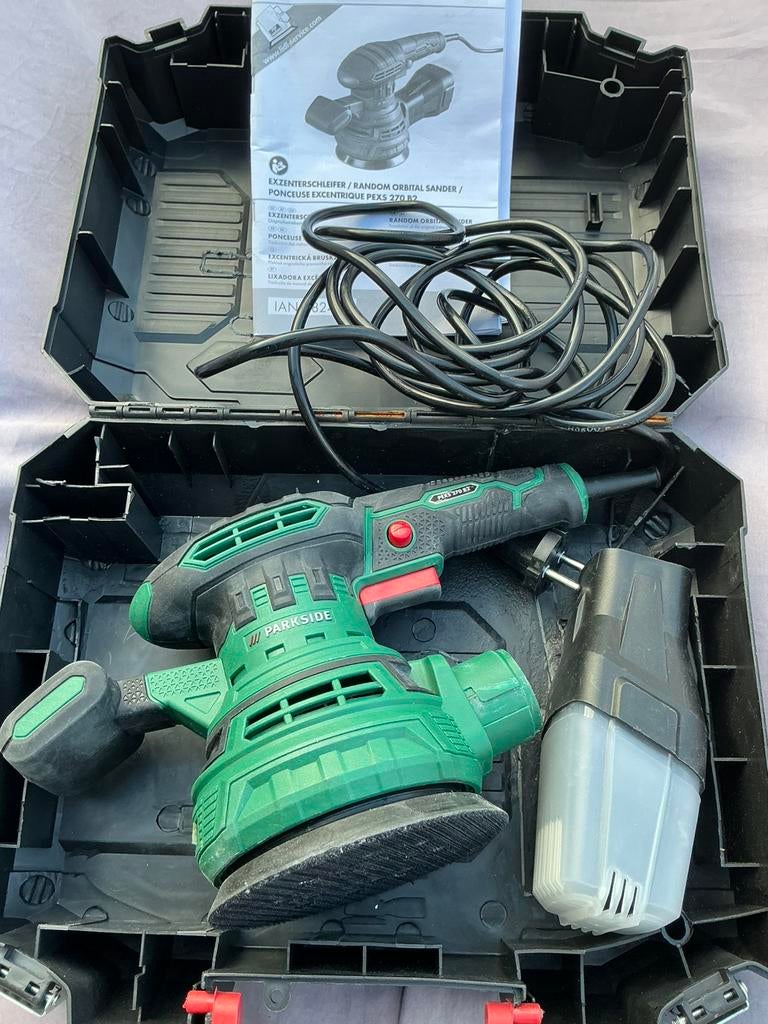 Parkside excentrisch schuurmachine, Ophalen of Verzenden, Zo goed als nieuw