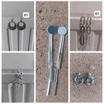 Partijtje oorbellen, Bijoux, Sacs & Beauté, Boucles d'oreilles, Neuf, Enlèvement ou Envoi, Autres matériaux, Argent