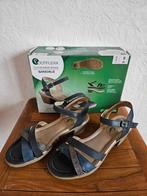 Sandales confortables Footflexx pointure 38, Enlèvement ou Envoi, Porté, Bleu, Sandales et Mûles