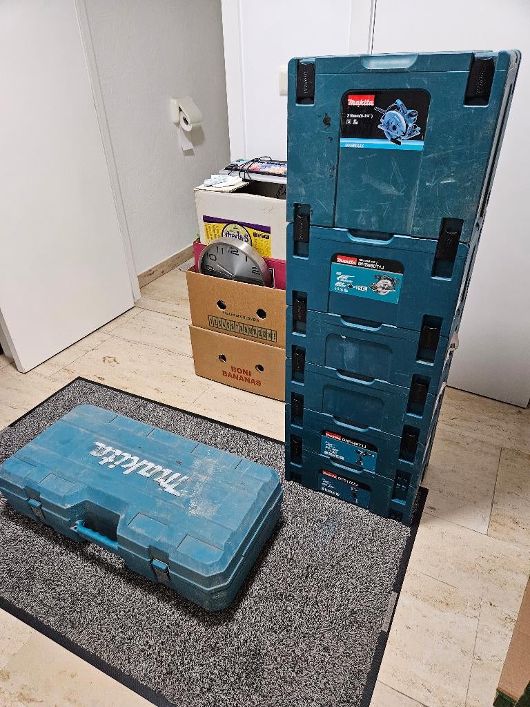 Hilti KOFFERS en Makita Mbox inlay's, Ophalen, Zo goed als nieuw